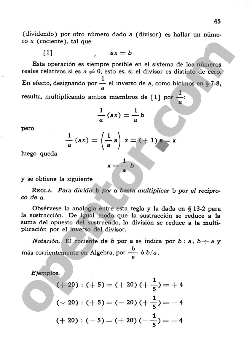Álgebra de Mancil 1 - Página 45