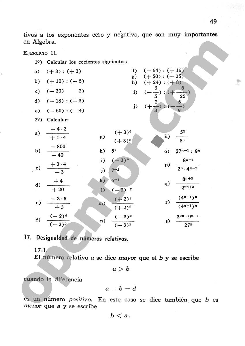 Álgebra de Mancil 1 - Página 49
