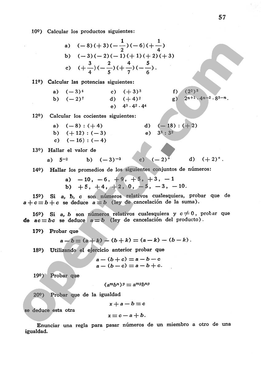 Álgebra de Mancil 1 - Página 57