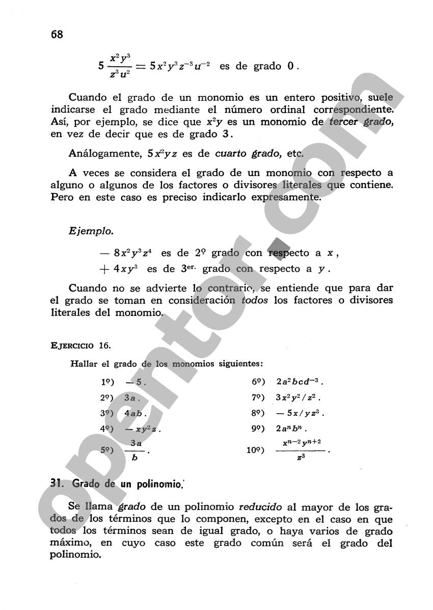 Álgebra de Mancil 1 - Página 68