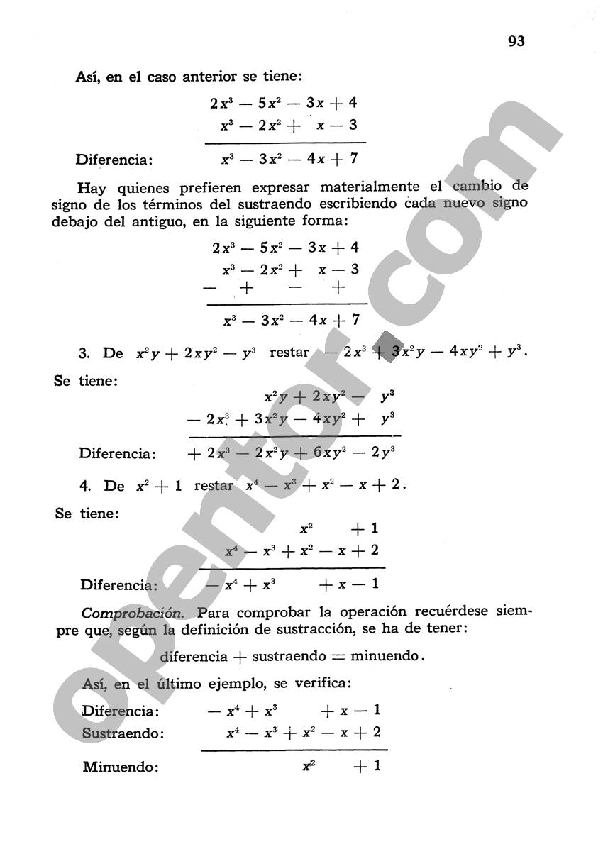 Álgebra de Mancil 1 - Página 93