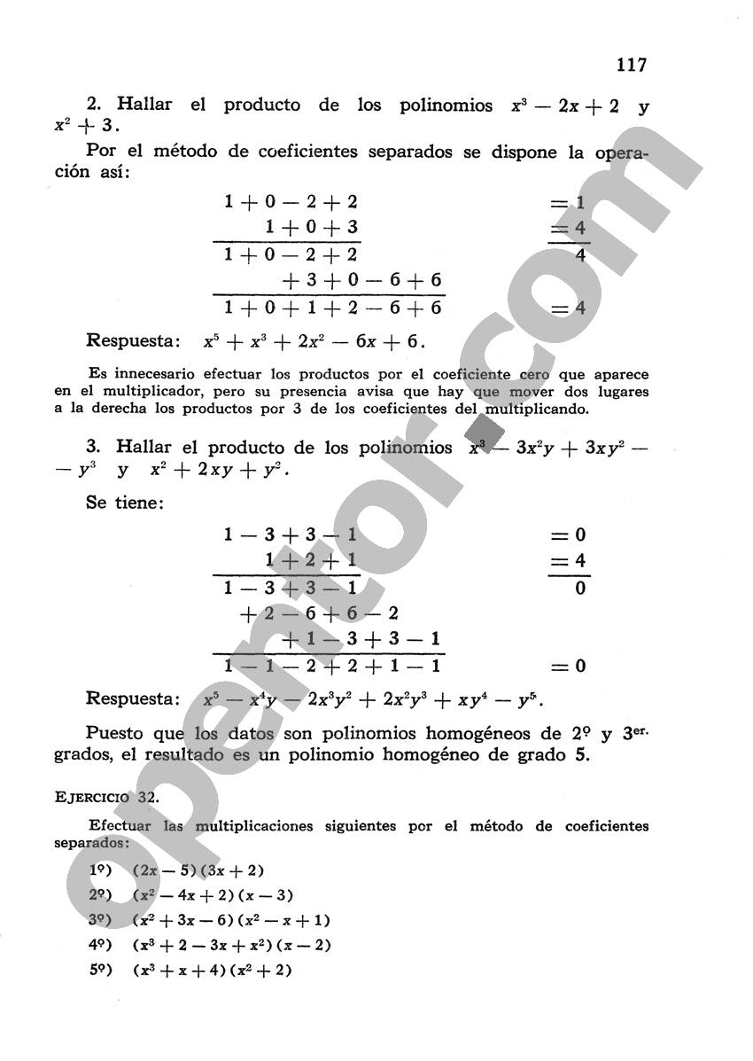 Álgebra de Mancil 1 - Página 117