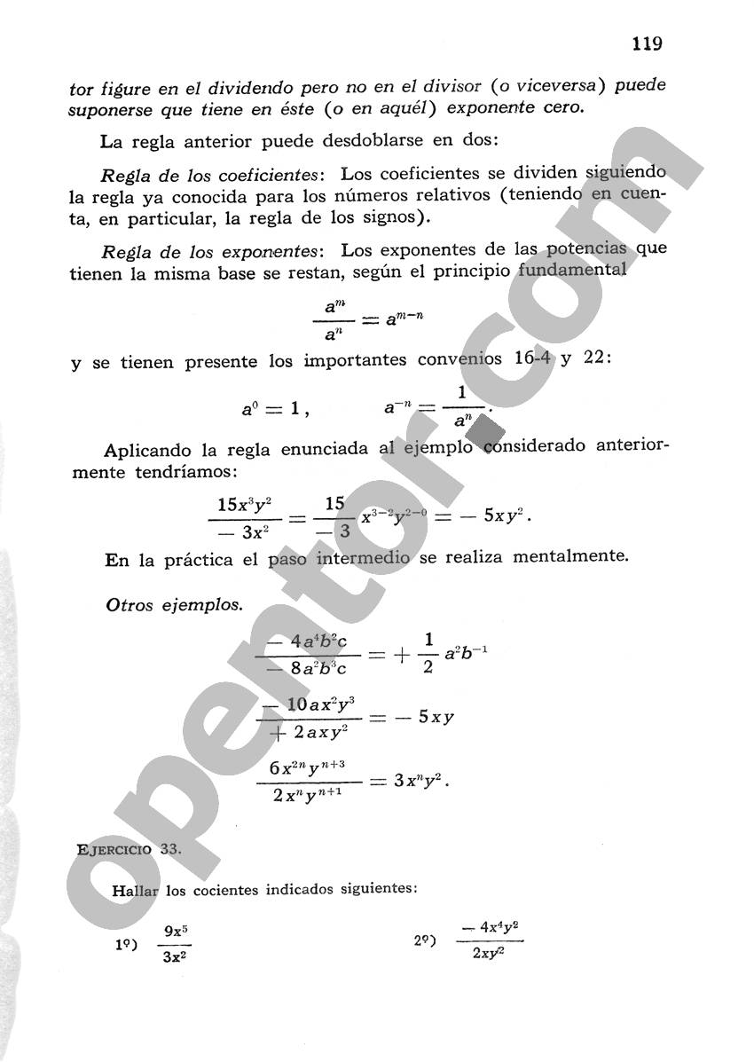 Álgebra de Mancil 1 - Página 119