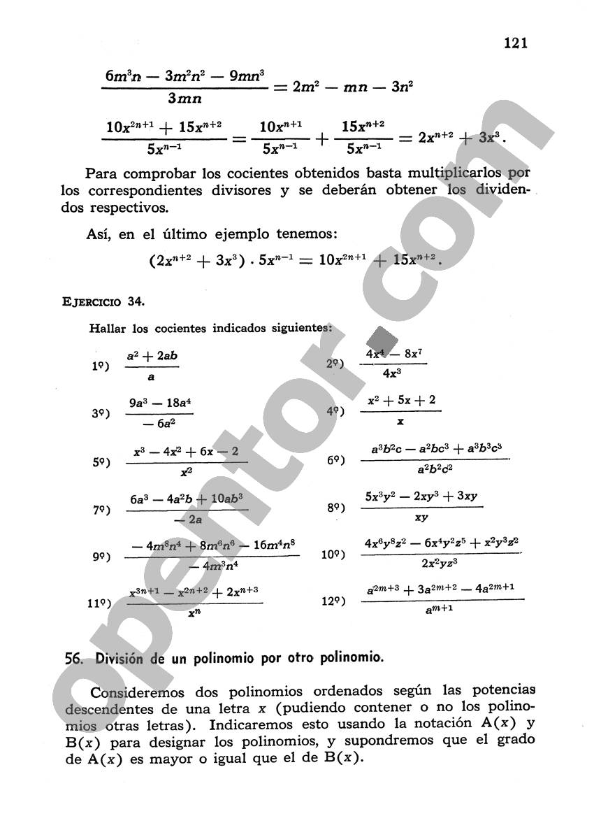 ejercicios 60 del algebra de mancil tomo 1 resueltos