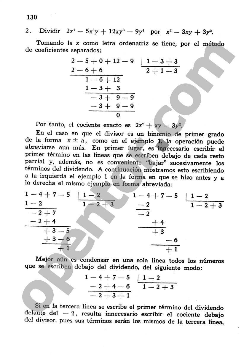 Álgebra de Mancil 1 - Página 130