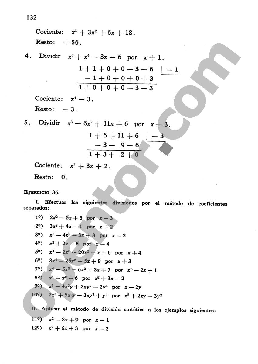 Álgebra de Mancil 1 - Página 132