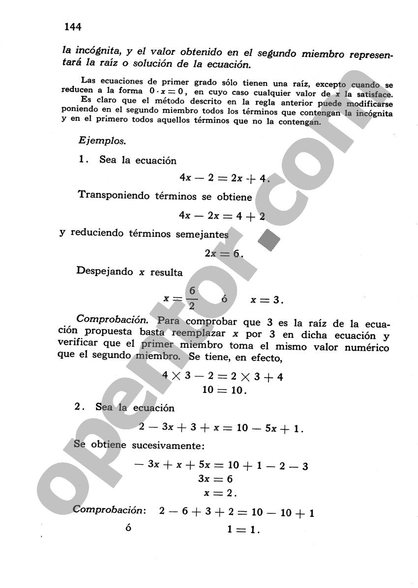 Álgebra de Mancil 1 - Página 144