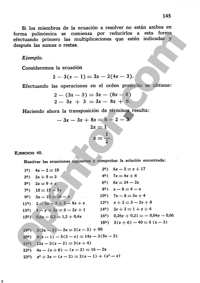Álgebra de Mancil 1 - Página 145