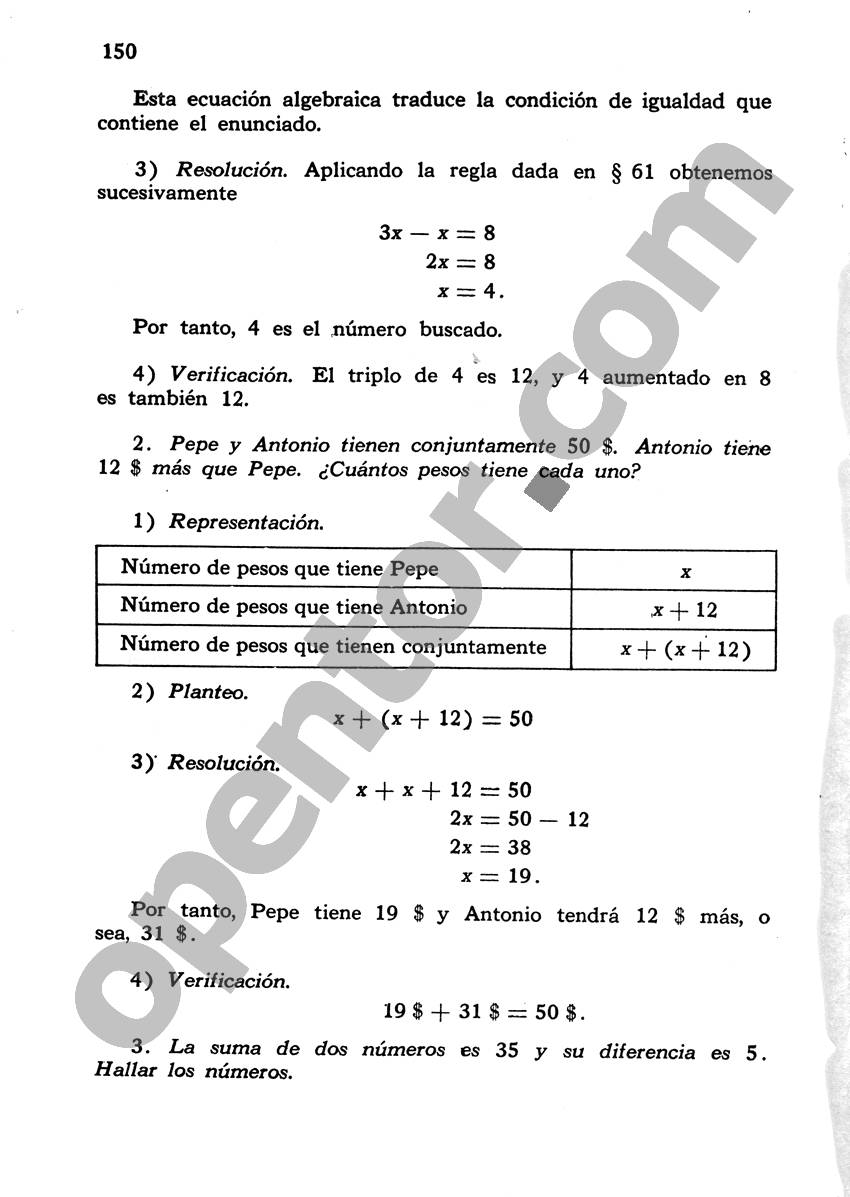 Álgebra de Mancil 1 - Página 150