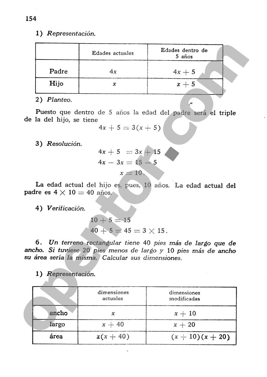 Álgebra de Mancil 1 - Página 154