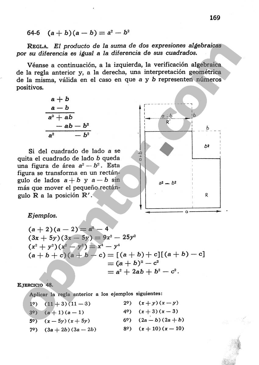 Álgebra de Mancil 1 - Página 169