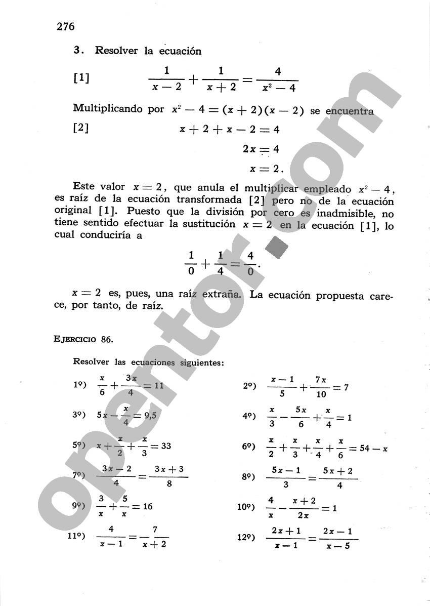 Álgebra de Mancil 1 - Página 276