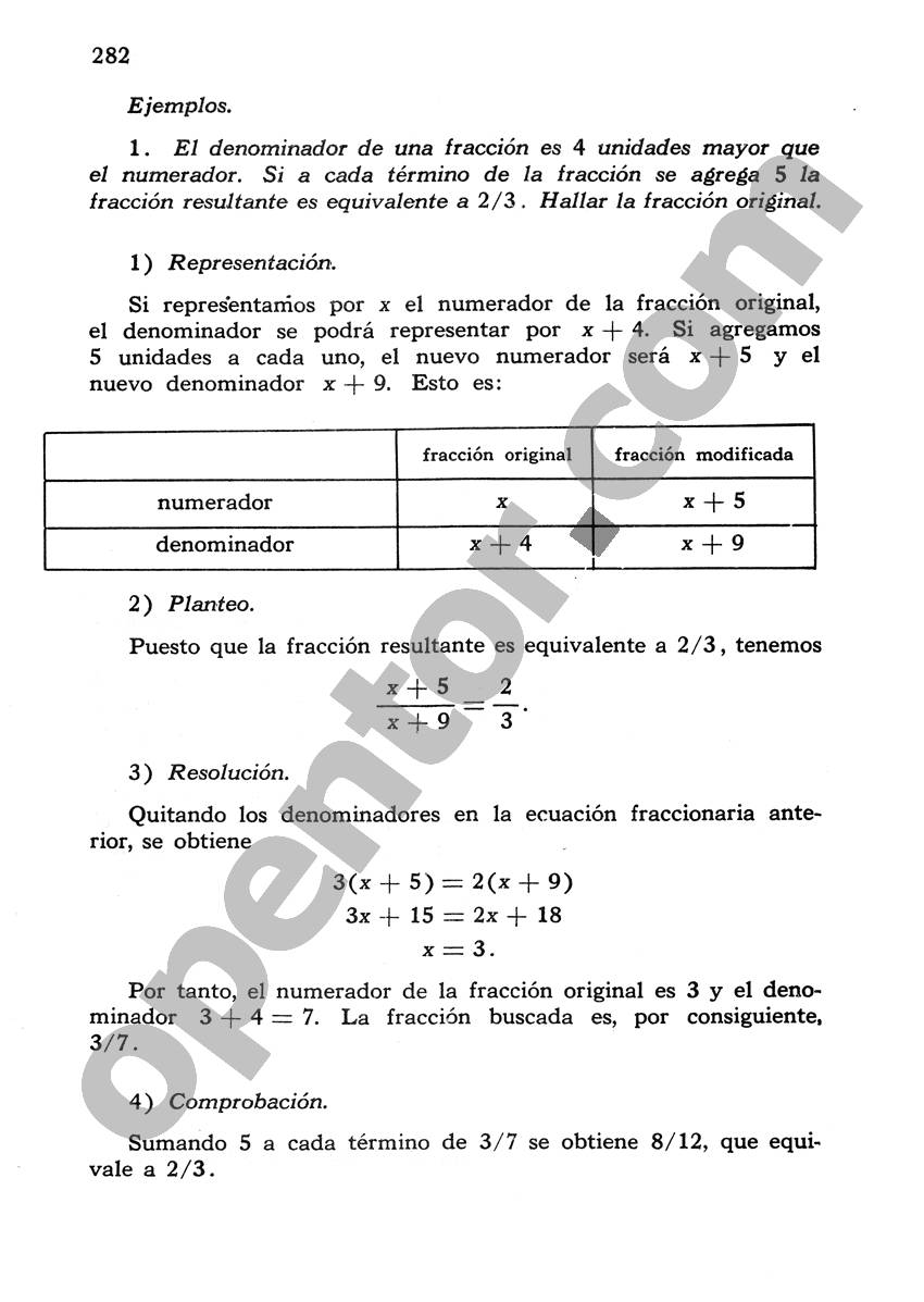 Álgebra de Mancil 1 - Página 282