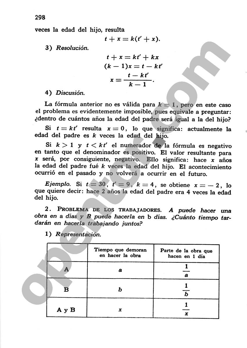 Álgebra de Mancil 1 - Página 298
