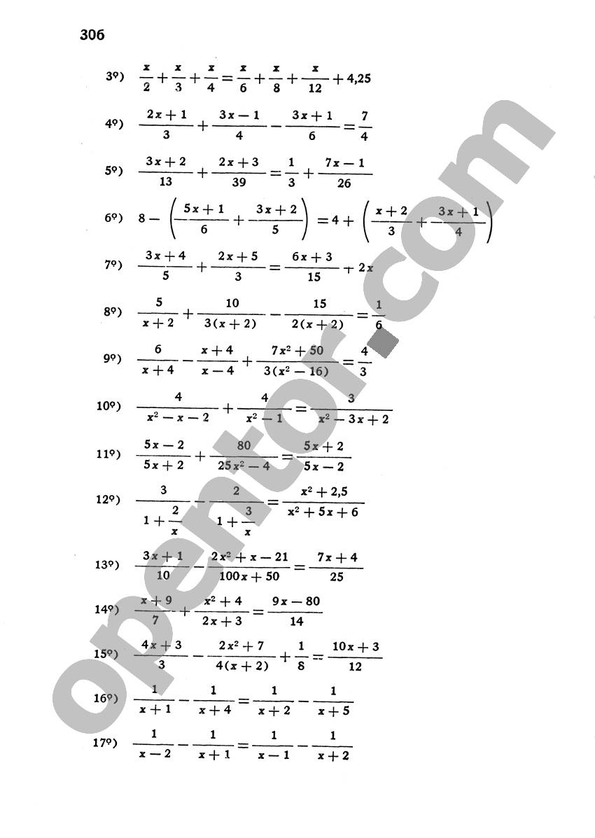 Álgebra de Mancil 1 - Página 306