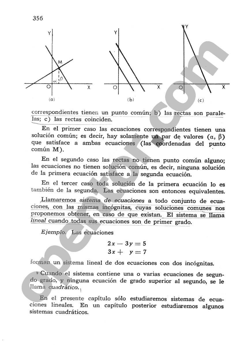 Álgebra de Mancil 1 - Página 356