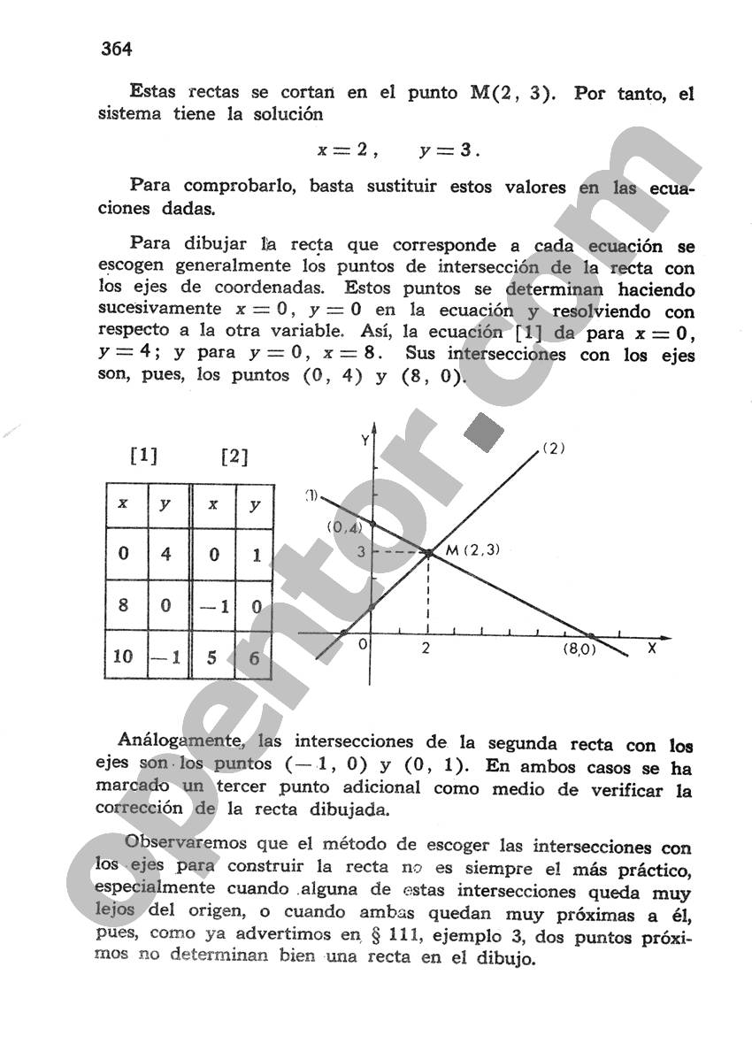 Álgebra de Mancil 1 - Página 364