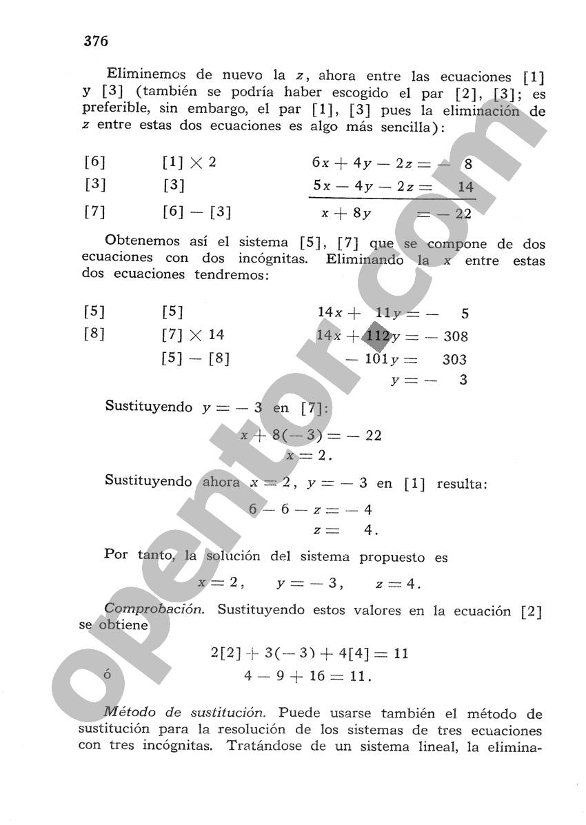 Álgebra de Mancil 1 - Página 376