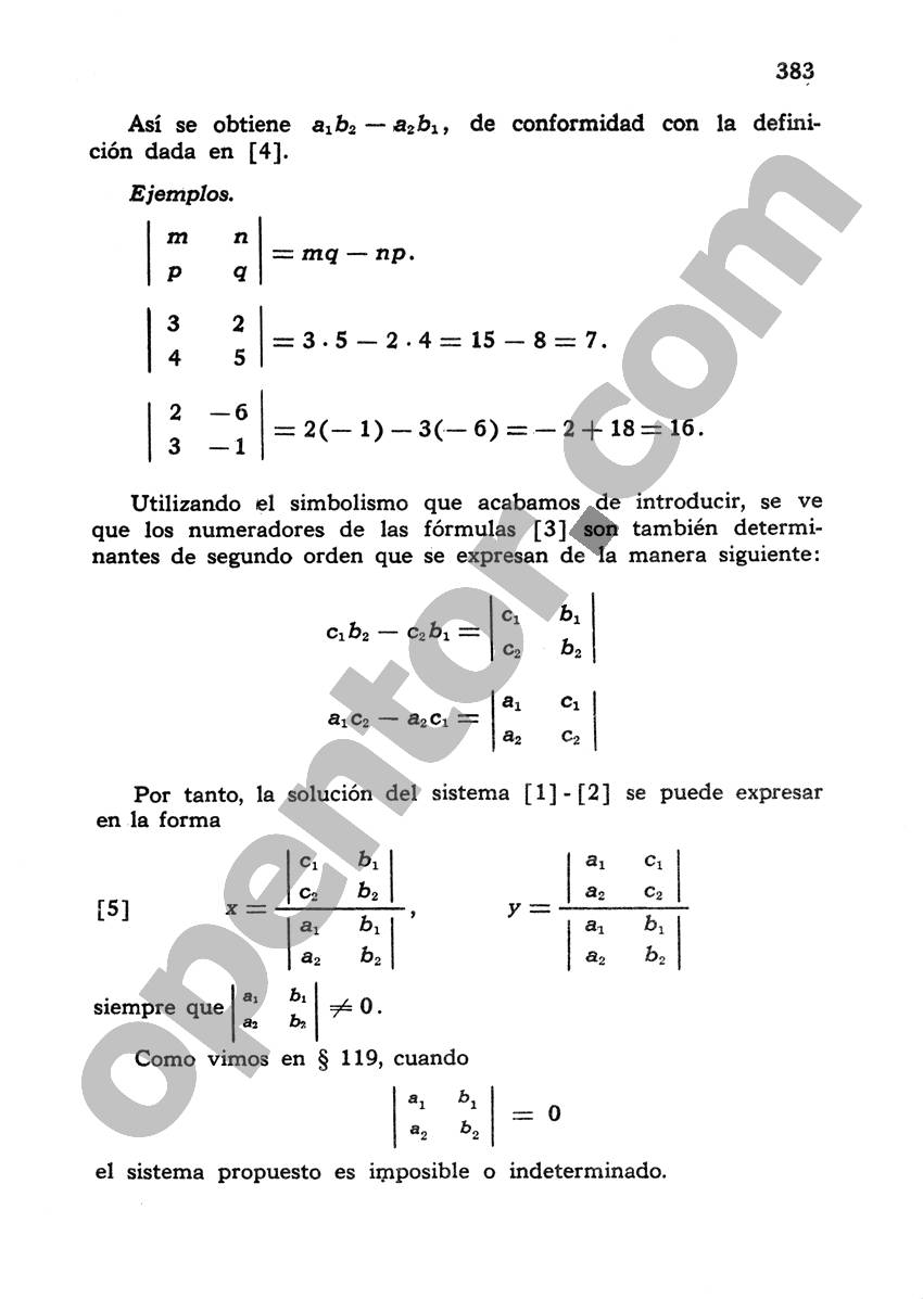 Álgebra de Mancil 1 - Página 383