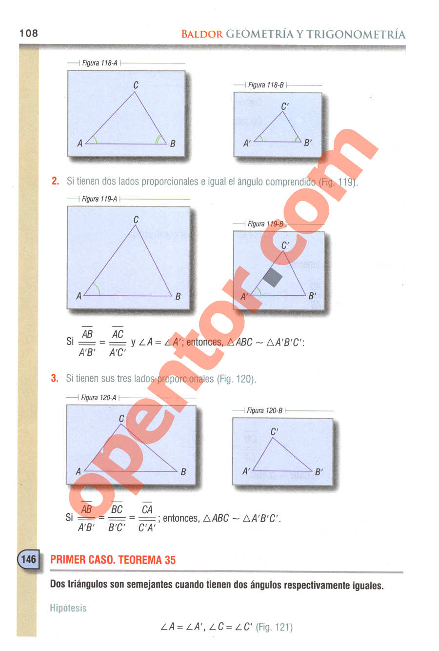 Geometría y Trigonometría de Baldor - Página 108
