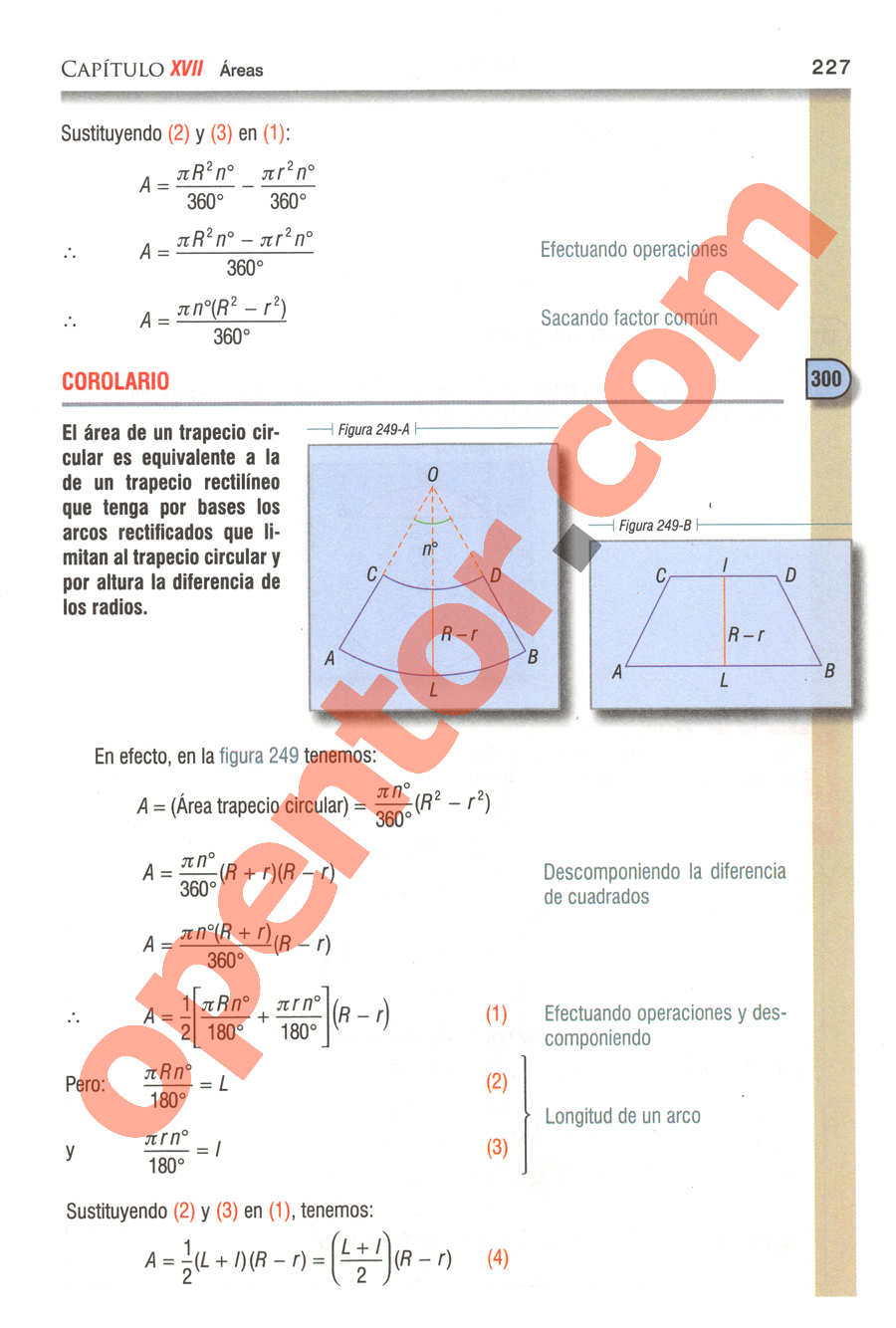 Geometría y Trigonometría de Baldor - Página 227