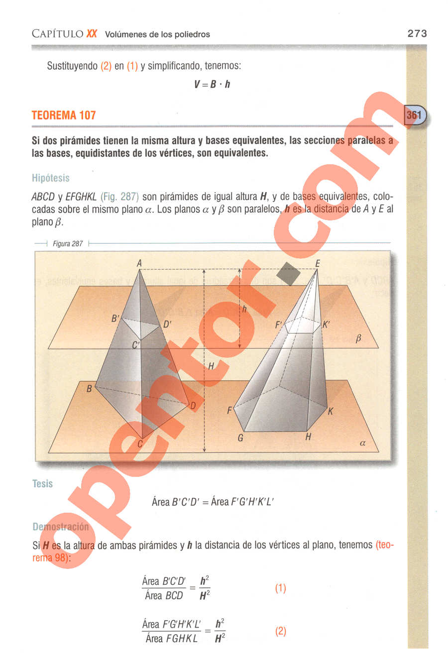 Geometría y Trigonometría de Baldor - Página 273