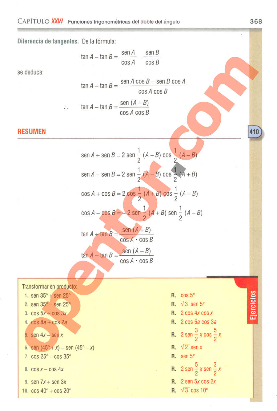 Geometría y Trigonometría de Baldor - Página 363