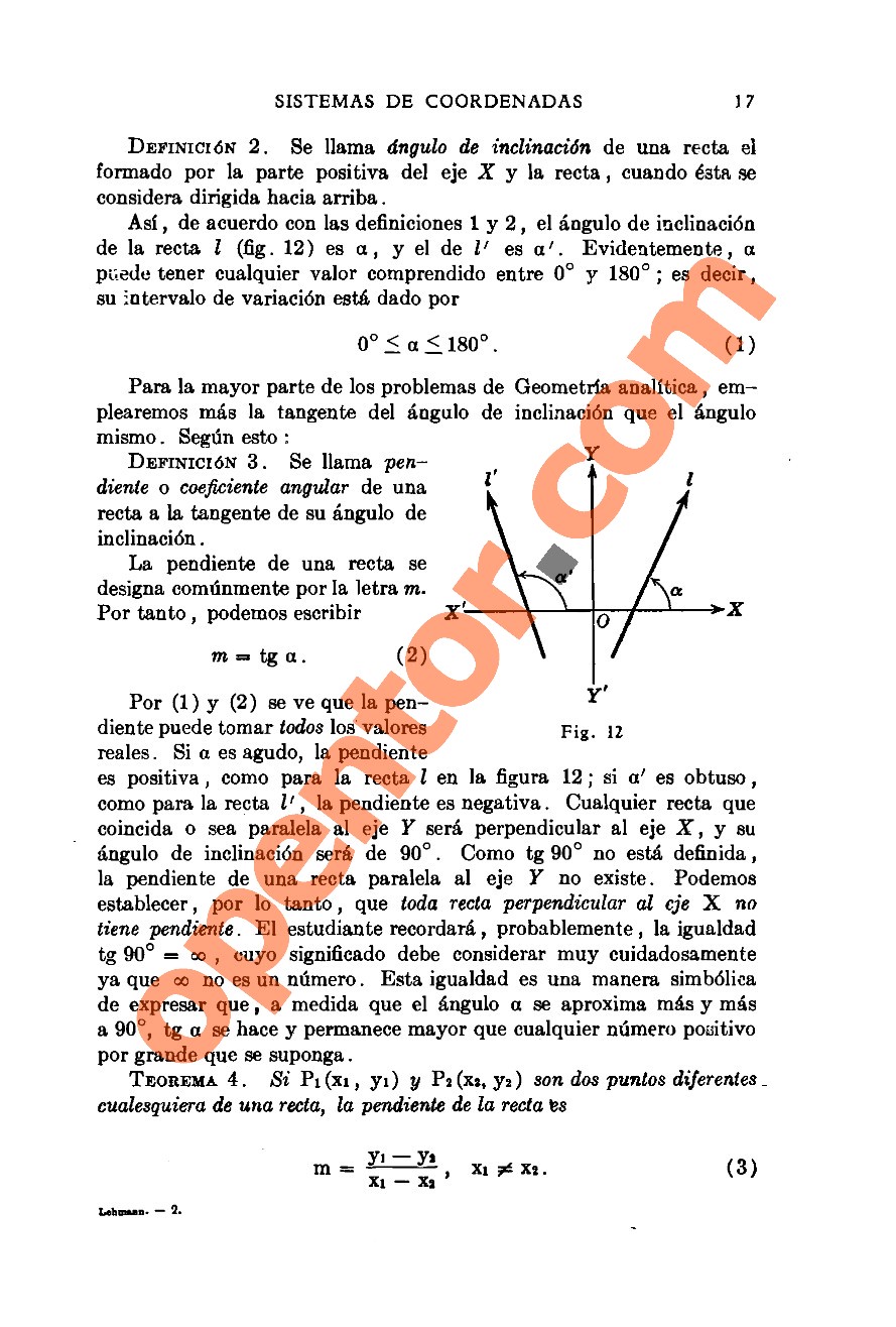 Geometría Analítica de Lehmann - Página 17