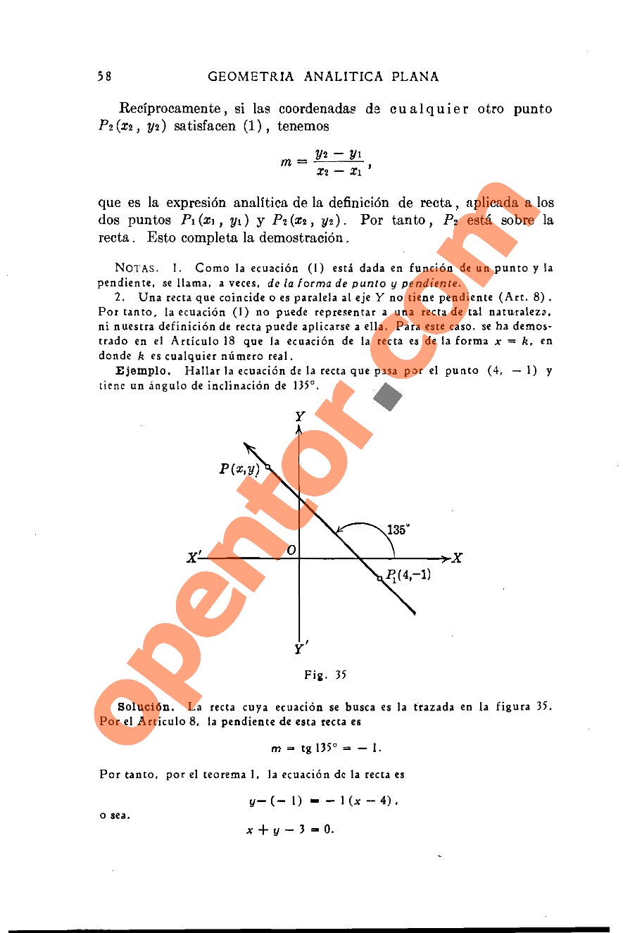 Geometría Analítica de Lehmann - Página 58