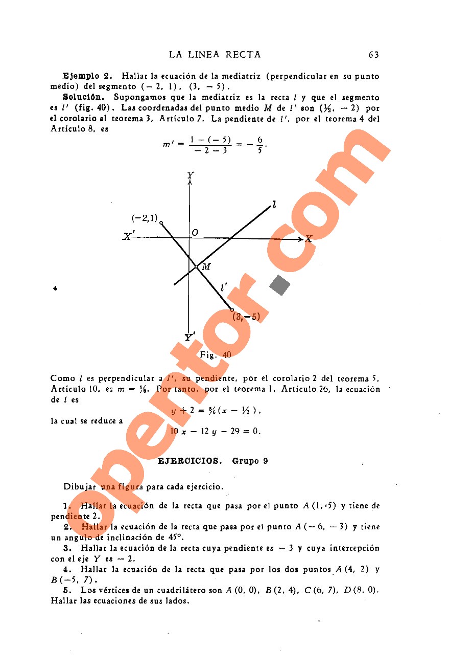 Geometría Analítica de Lehmann - Página 63