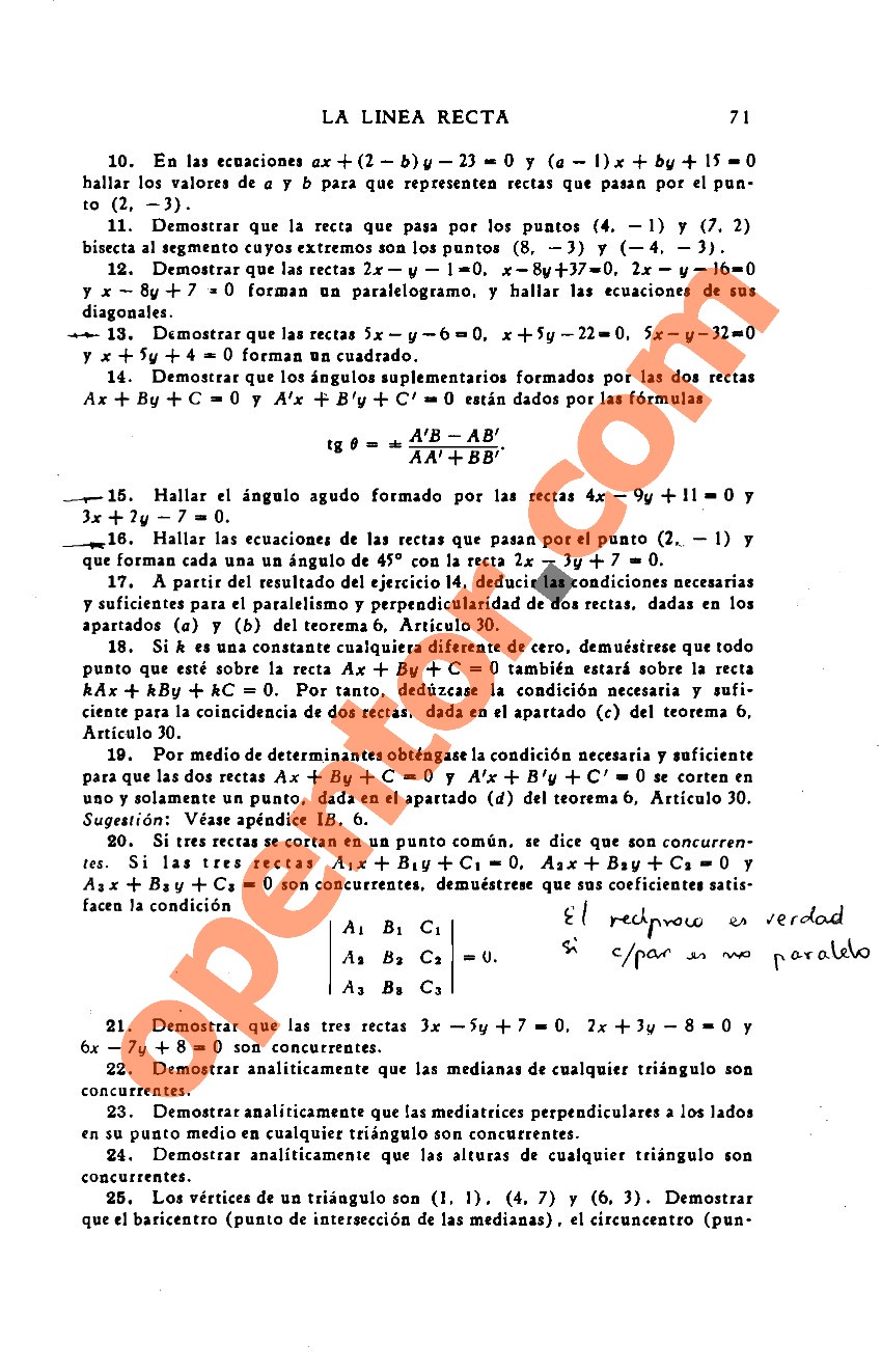 Geometría Analítica de Lehmann - Página 71