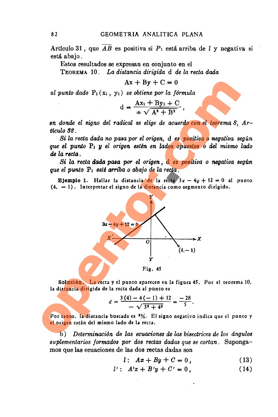 Geometría Analítica de Lehmann - Página 82