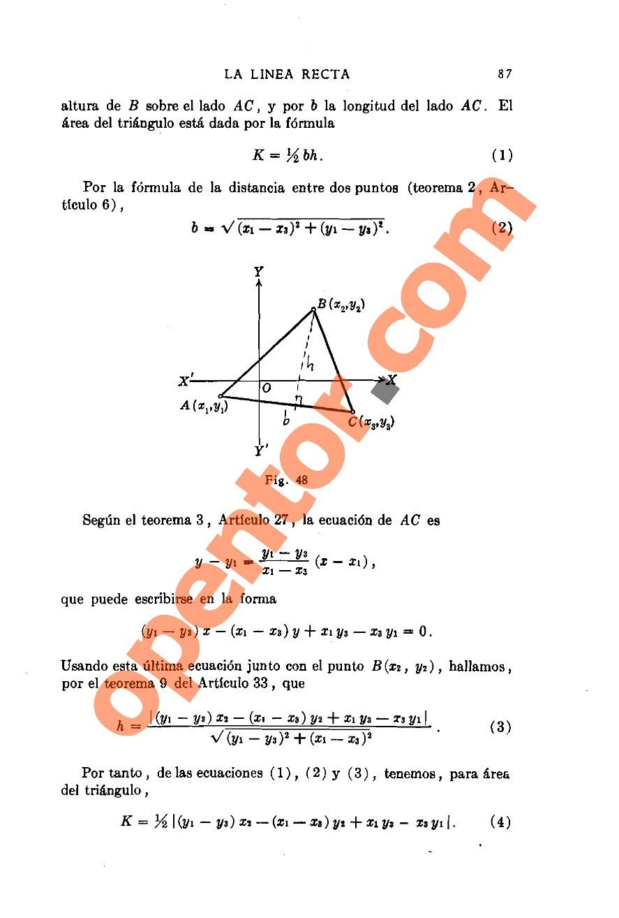 Geometría Analítica de Lehmann - Página 87