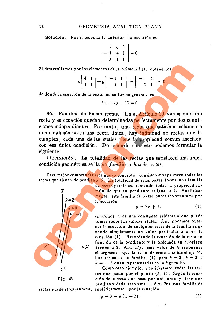Geometría Analítica de Lehmann - Página 90