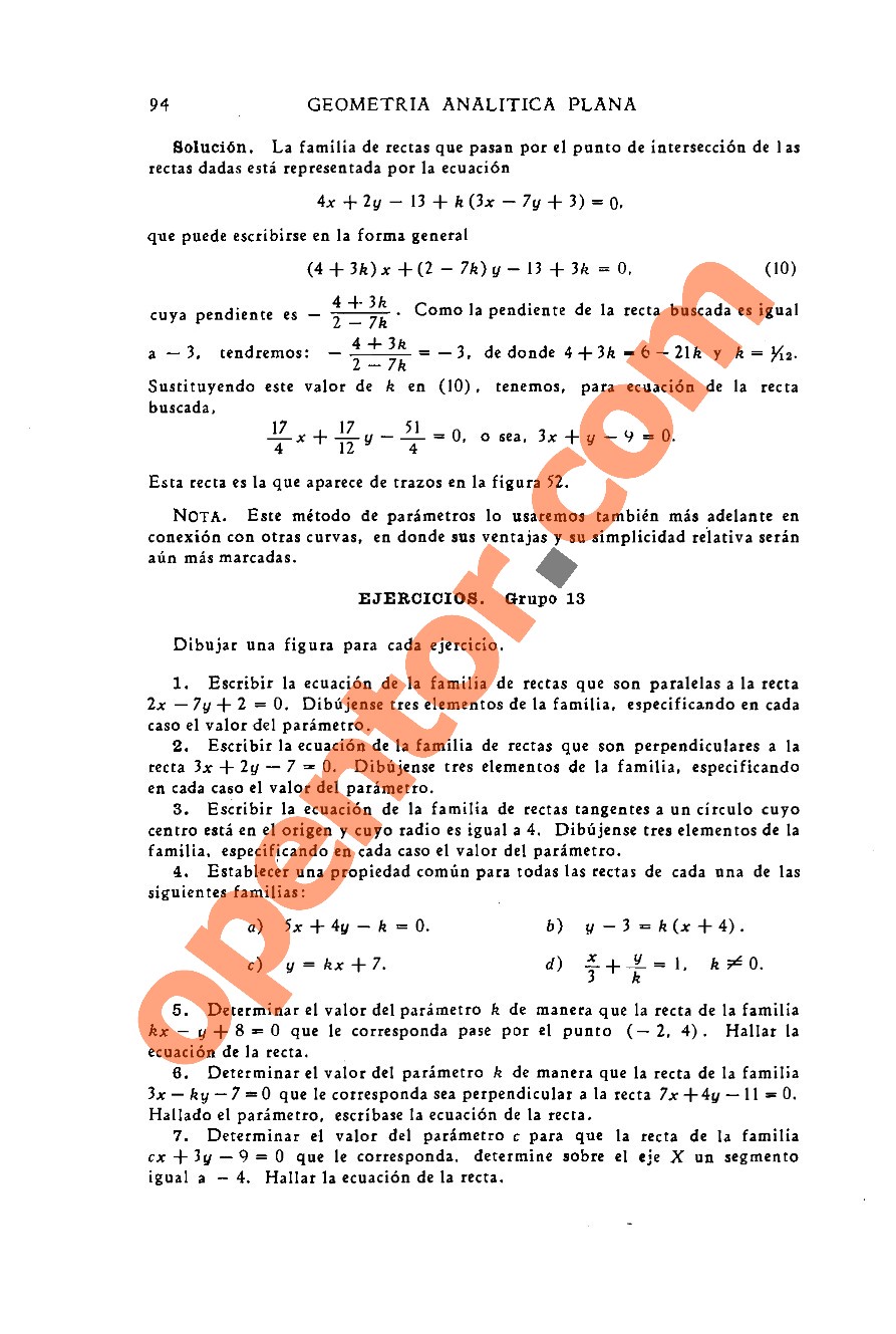 Geometría Analítica de Lehmann - Página 94
