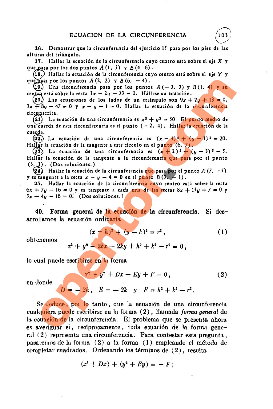 Geometría Analítica de Lehmann - Página 103