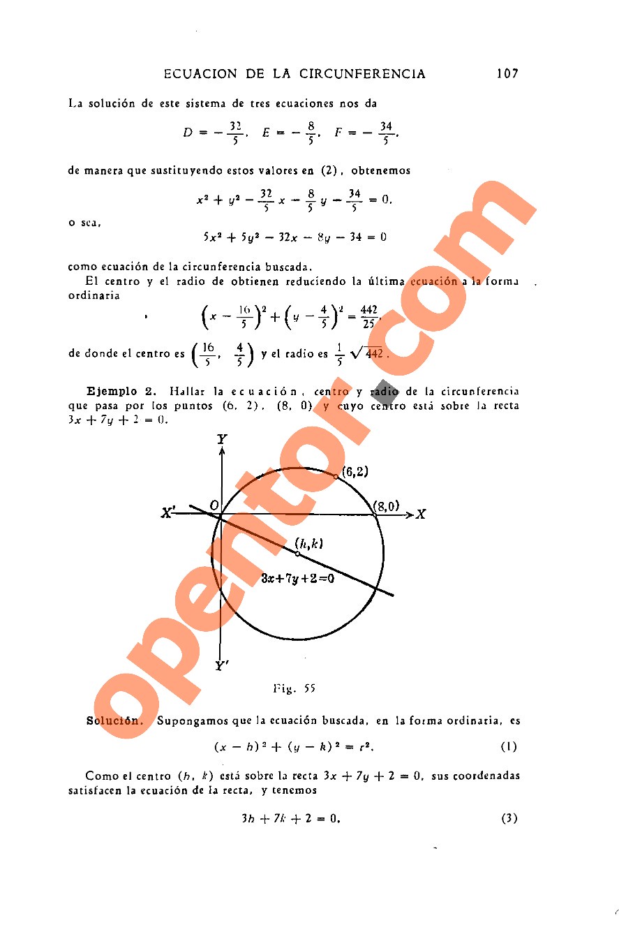 Geometría Analítica de Lehmann - Página 107