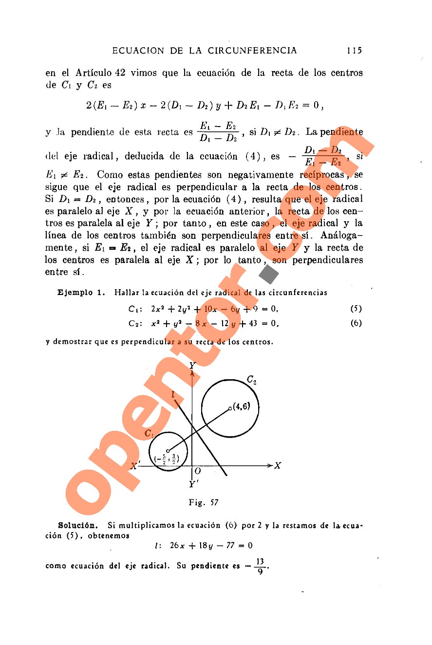 Geometría Analítica de Lehmann - Página 115