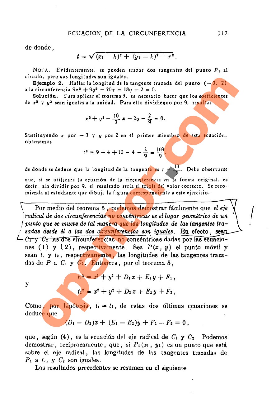 Geometría Analítica de Lehmann - Página 117