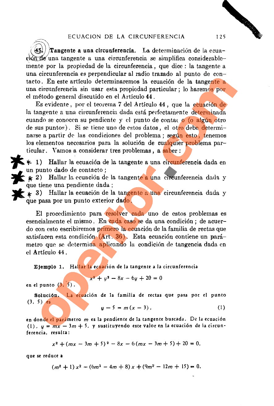 Geometría Analítica de Lehmann - Página 125