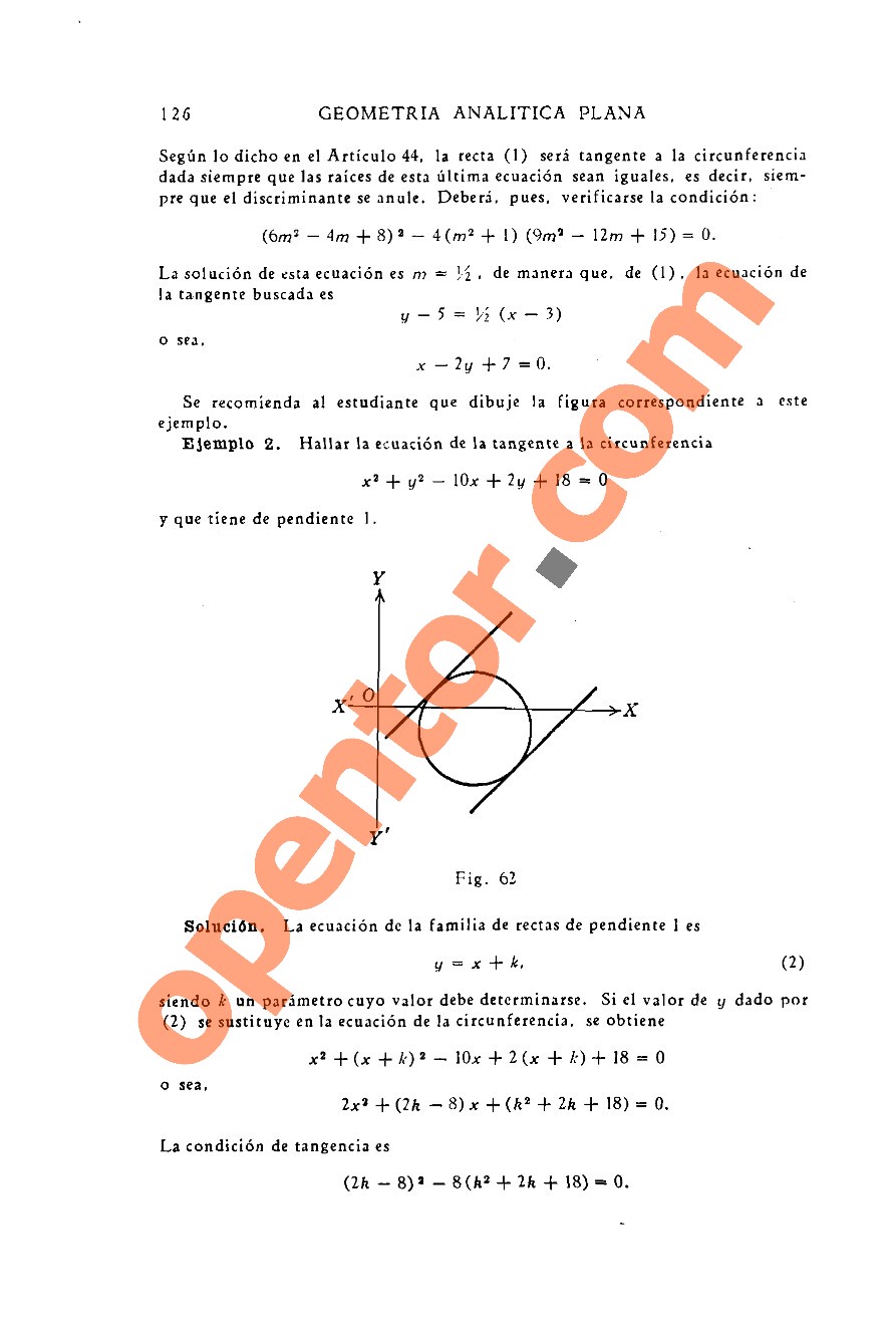 Geometría Analítica de Lehmann - Página 126
