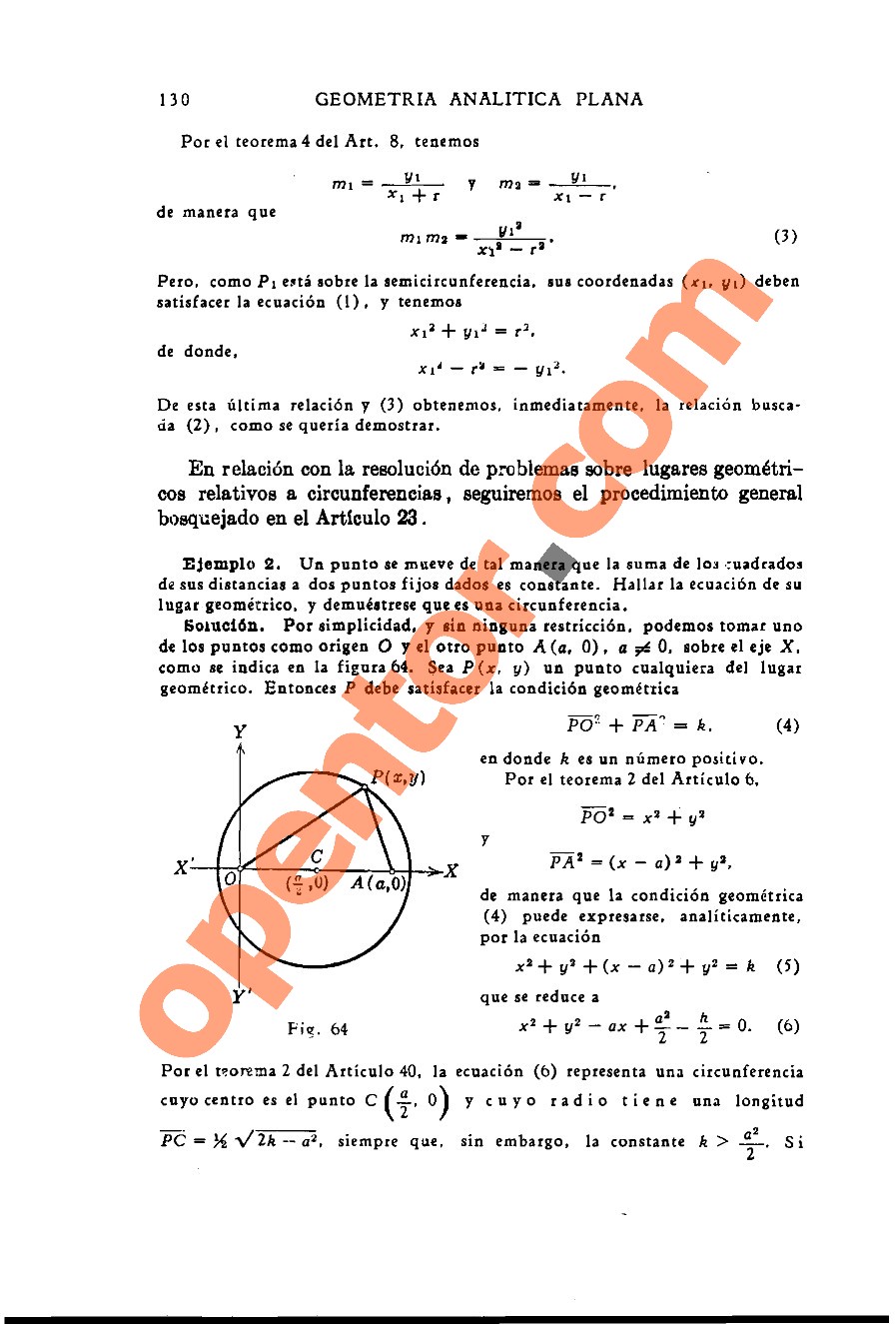 Geometría Analítica de Lehmann - Página 130