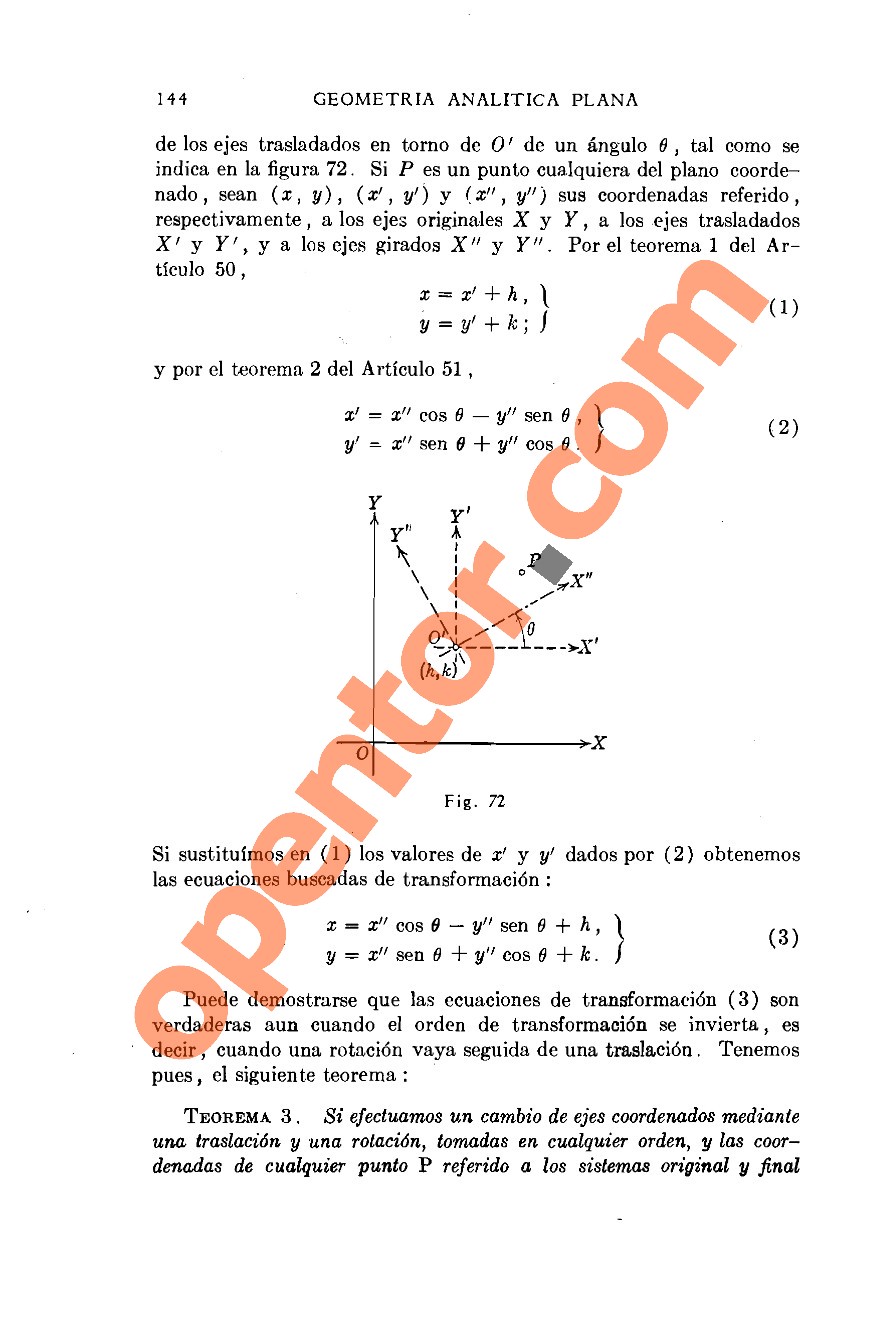 Geometría Analítica de Lehmann - Página 144