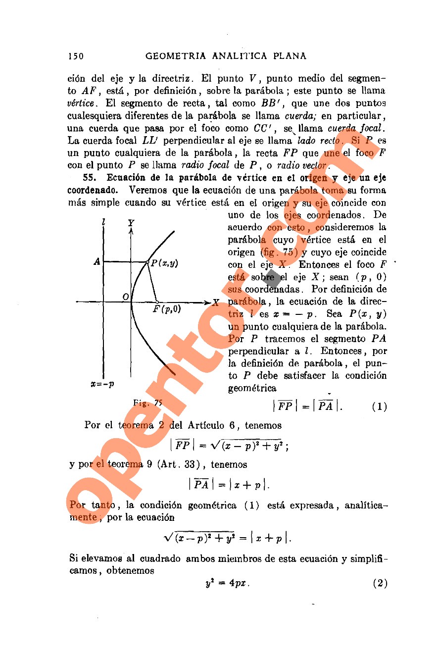 Geometría Analítica de Lehmann - Página 150