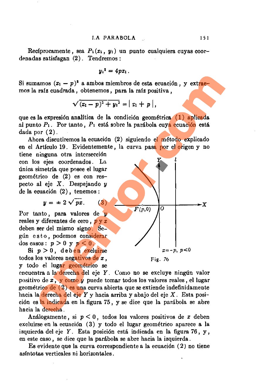 Geometría Analítica de Lehmann - Página 151