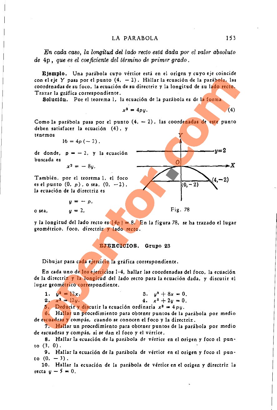 Geometría Analítica de Lehmann - Página 153