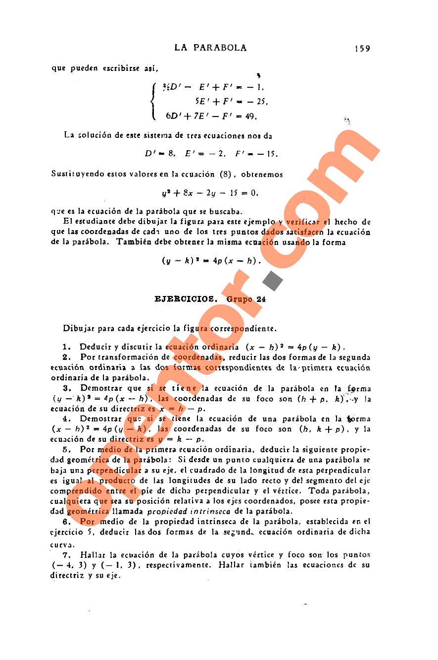 Geometría Analítica de Lehmann - Página 159