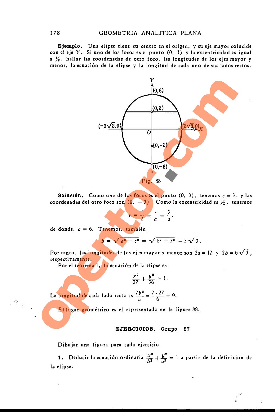 Geometría Analítica de Lehmann - Página 178