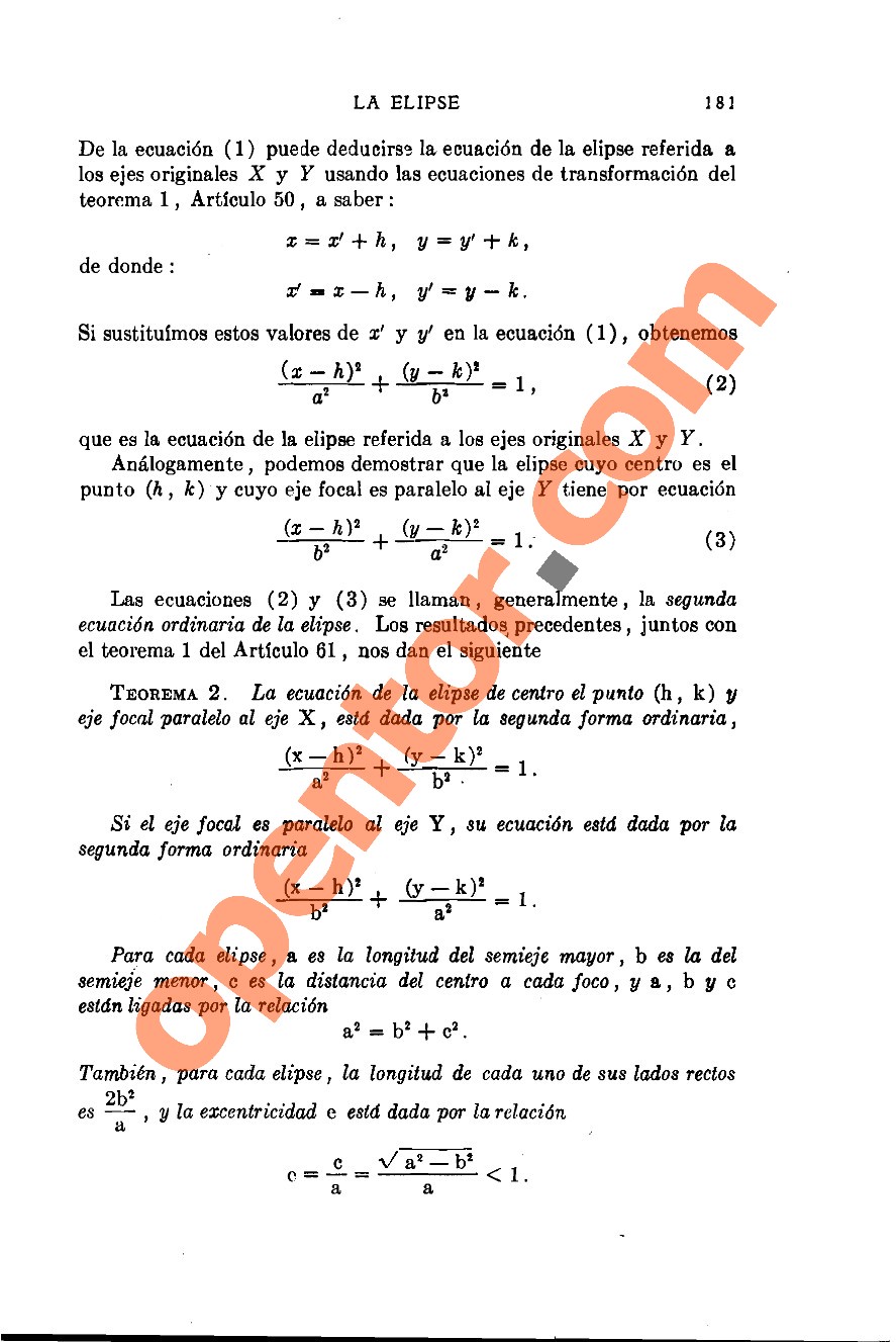 Geometría Analítica de Lehmann - Página 181