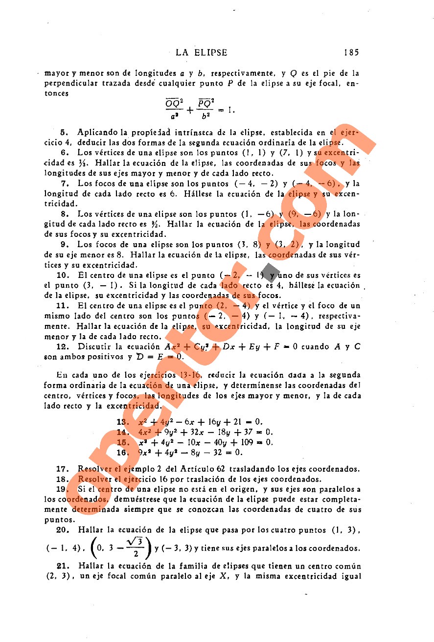 Geometría Analítica de Lehmann - Página 185